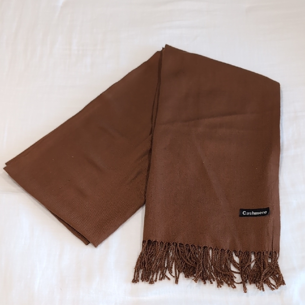 Brown Men's Scarf